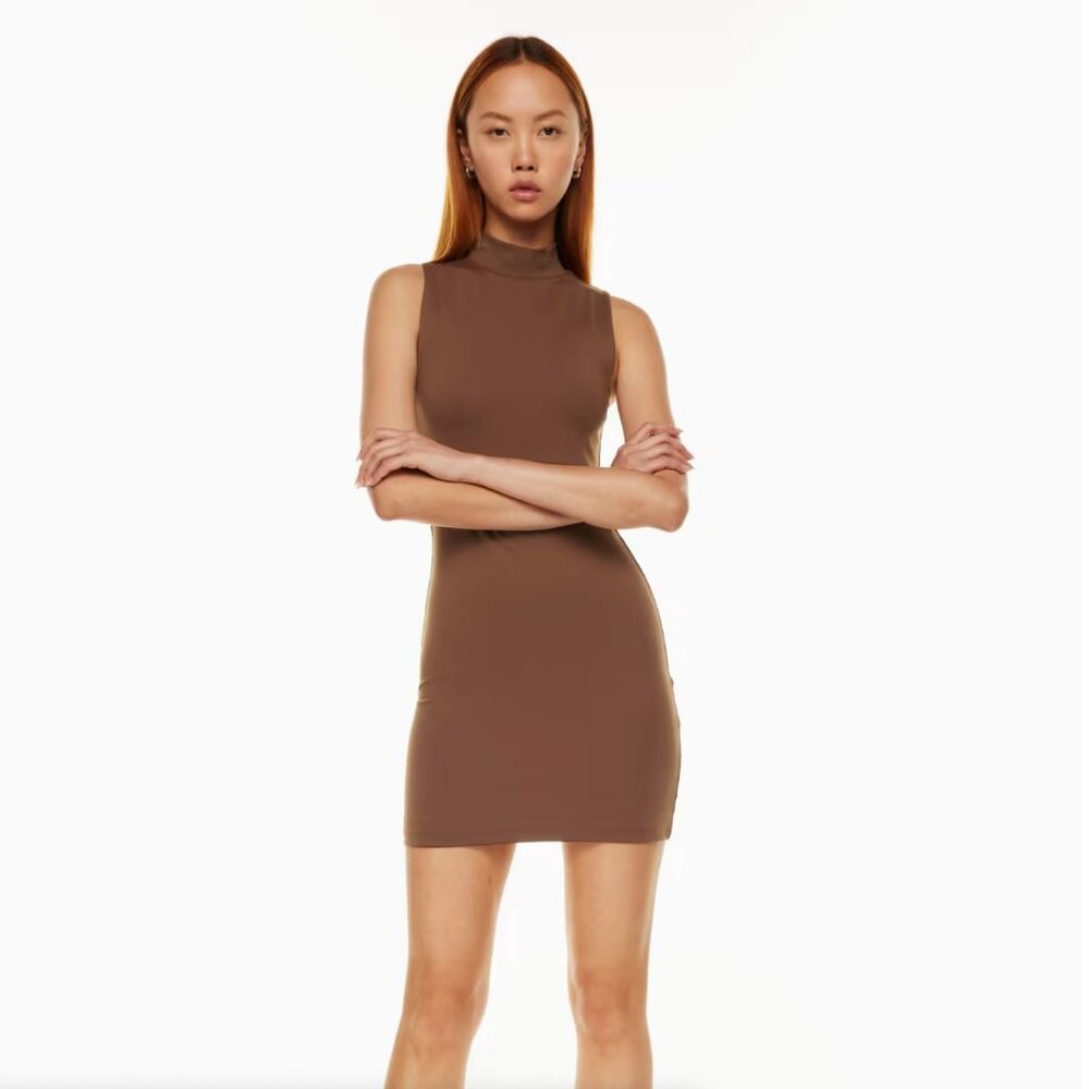 Artizia Sleeveless mockneck mini dress